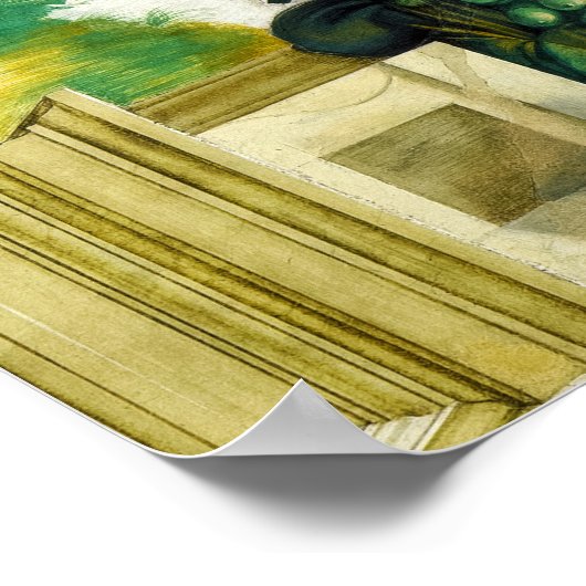 De vorming van de zon door Michelangelo Poster (Hoek)