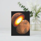 De vorming van rotsachtige lichamen in het zonnest briefkaart (Staand voorkant)