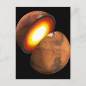 De vorming van rotsachtige lichamen in het zonnest briefkaart (Voorkant)