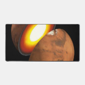 De vorming van rotsachtige lichamen in het zonnest bureaumat (Voorkant)