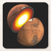 De vorming van rotsachtige lichamen in het zonnest kartonnen onderzetters (Voorkant)