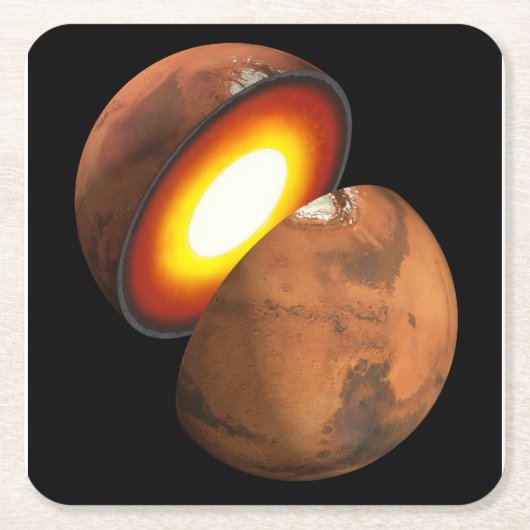 De vorming van rotsachtige lichamen in het zonnest kartonnen onderzetters (Voorkant)