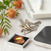 De vorming van rotsachtige lichamen in het zonnest sleutelhanger (Zijkant)