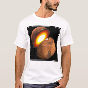 De vorming van rotsachtige lichamen in het zonnest t-shirt