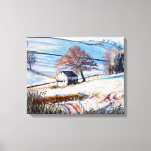 De Vorst 2009 van de winter Canvas Afdruk