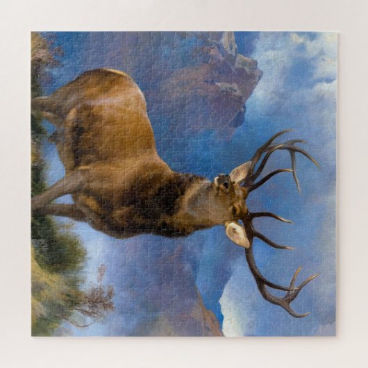 De vorst van de Glen door Edwin Landseer Legpuzzel (Horizontaal)