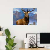 De vorst van de Glen door Edwin Landseer Poster (Thuiskantoor)