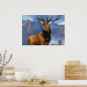 De vorst van de Glen door Edwin Landseer Poster (Keuken)