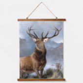 De vorst van de Glen door Sir Edwin Landseer Hangend Wandkleed (Voorkant)
