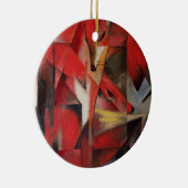 De vos, 1913 keramisch ornament (Rechts)