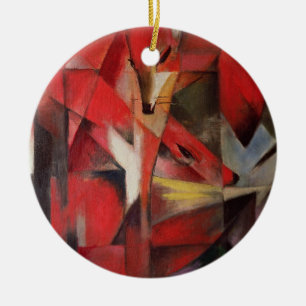 De vos, 1913 keramisch ornament