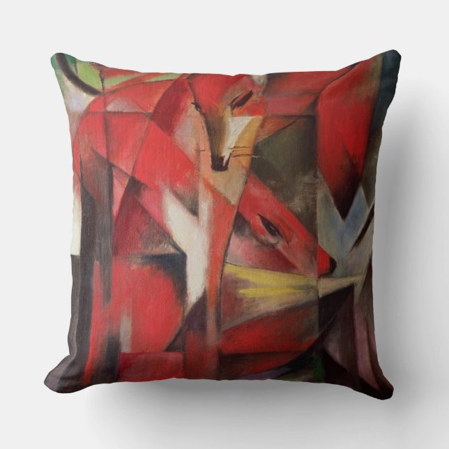 De vos, 1913 kussen (Voorkant)