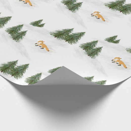 De vos cadeaupapier (Hoek)