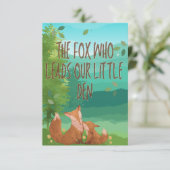 De vos die onze kleine hol leidt – Vaderdag (Staand voorkant)