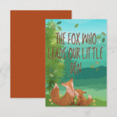 De vos die onze kleine hol leidt – Vaderdag (Voorkant / Achterkant)