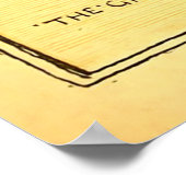 De vos en de druiven 1887 Walter Crane Poster (Hoek)