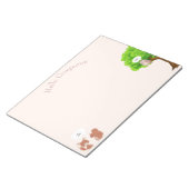 De vos en de eekhoorn notitieblok voor schattige l (Schuin)