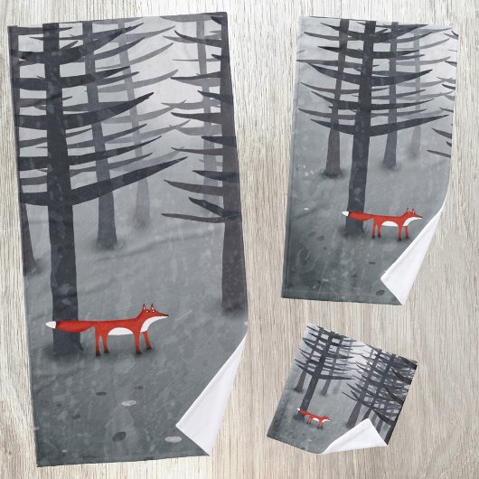 De Vos en het Bos Bad Handdoek
