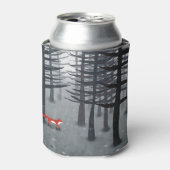 De vos en het bos blikjeskoeler (Blikje Voorkant)