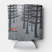 De vos en het bos blikjeskoeler (Achterkant)