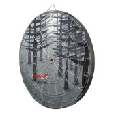 De vos en het bos dartbord (Voorkant Rechts)