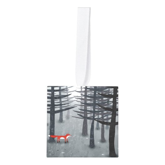 De vos en het bos decoratie (Voorkant)