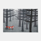 De vos en het bos deurmat (Voorkant)