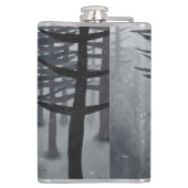 De vos en het bos heupfles (Achterkant)