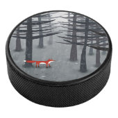 De vos en het bos hockey puck (3/4)