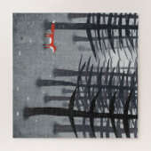 De vos en het bos legpuzzel (Horizontaal)