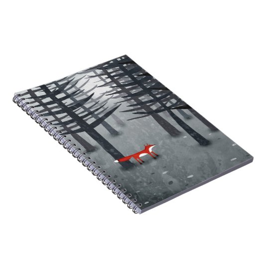 De vos en het bos notitieboek (Rechterzijde)