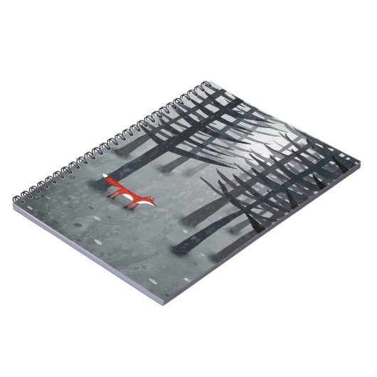 De vos en het bos notitieboek (Linkerzijde)