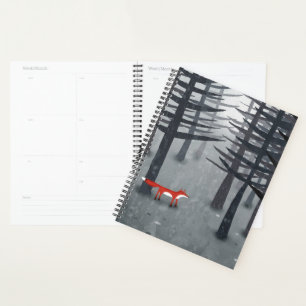 De vos en het bos planner