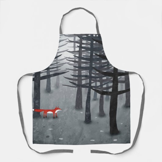 De vos en het bos schort (Voorkant)