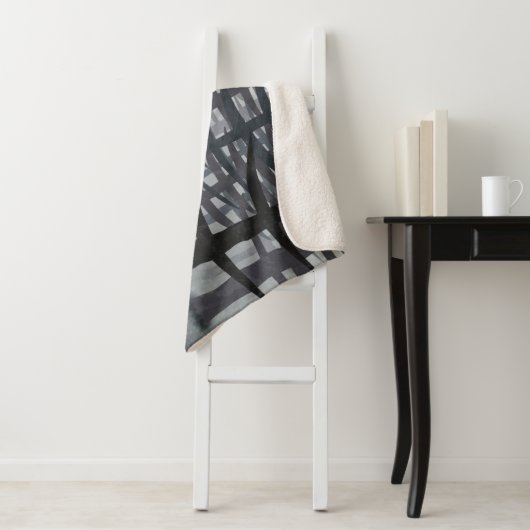 De vos en het bos sherpa deken (In situ)