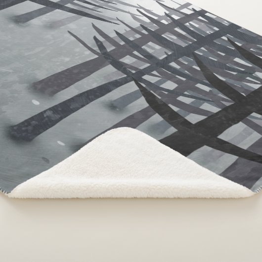 De vos en het bos sherpa deken (3/4)