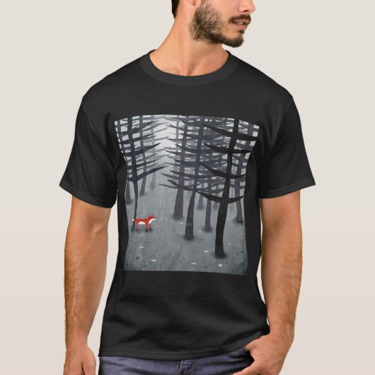 De vos en het bos t-shirt (Voorkant)