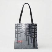 De vos en het bos tote bag (Voorkant)