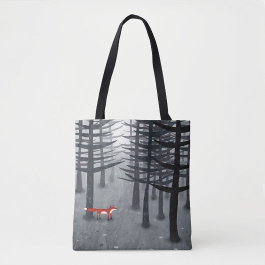 De vos en het bos tote bag (Voorkant)