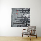 De vos en het bos wandkleed (In Situ (horizontaal))