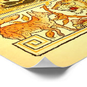 De Vos en Muggen Walter Crane Poster (Hoek)