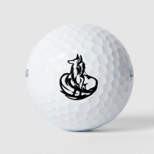 De vos golfballen (Voorkant)