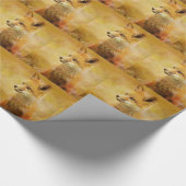 De vos in het hout cadeaupapier (Hoek)