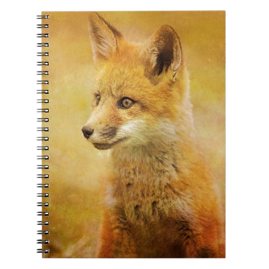 De vos in het hout notitieboek (Voorkant)