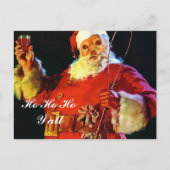 De vos is Een andere Kerstman, Ho Ho Ho Feestdagenkaart (Voorkant)