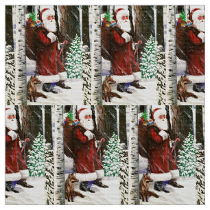 De vos van Kerstmanstof Stof