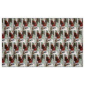 De vos van Kerstmanstof Stof (Fat Quarter)