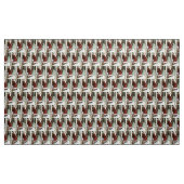 De vos van Kerstmanstof Stof (Yard (91,4 cm))