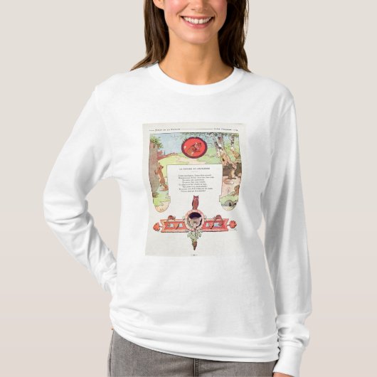 De vossen en de druiven t-shirt (Voorkant)
