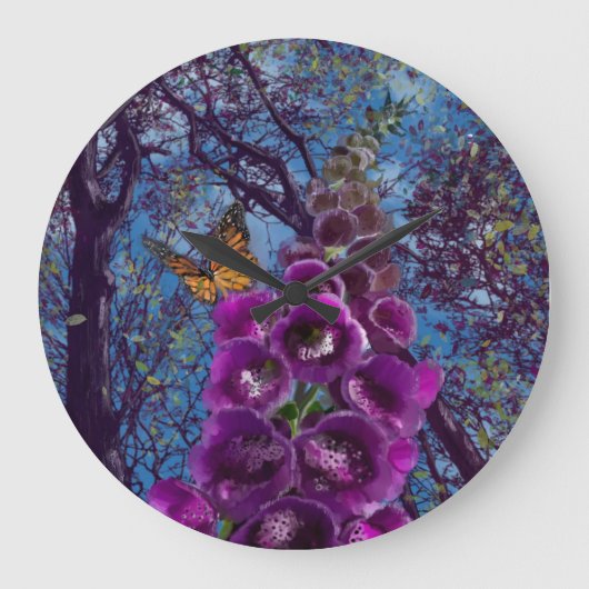 De vossen en de vlinder grote klok (Voorkant)